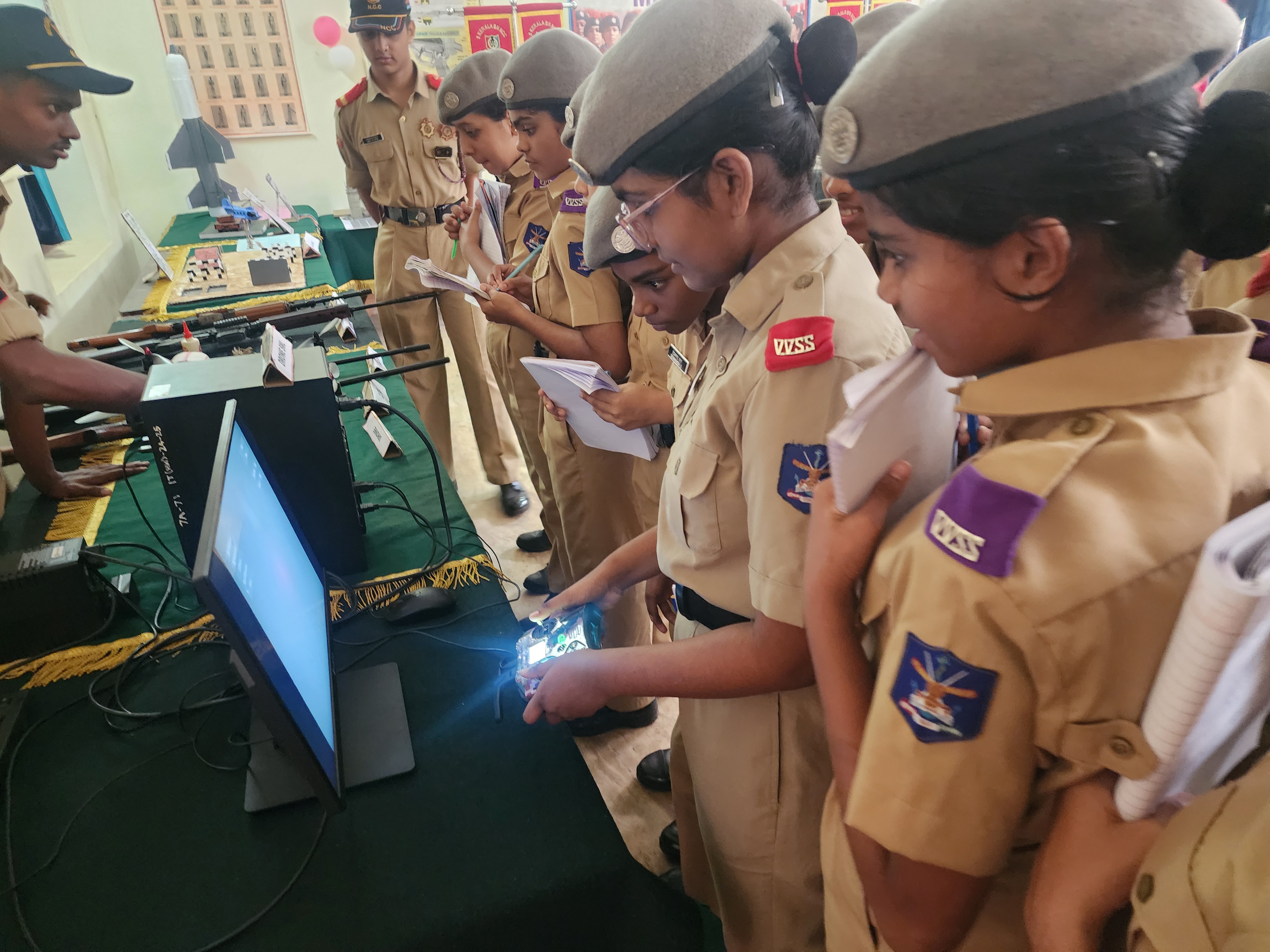 Science And Innovation Expo — Exhibition Visit — Vidyadhiraja Vidyapeetom Sainik School